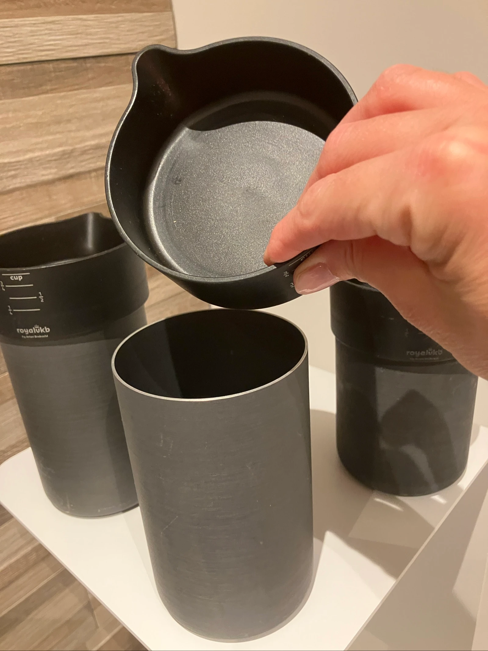Lot de 3 boîtes / sacs de réserve avec tasse à mesurer – photo 6